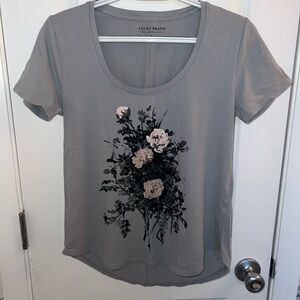 Vintage Lucky Brand Gray T-Shirt